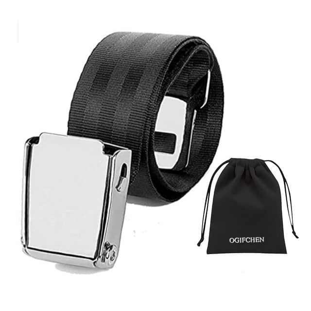 Extensor de cinturón de seguridad para avión NANQUAN ajustable de 18 a 79 cm