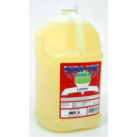 Benchmark USA 72004 Snowcone Syrups - Lemon