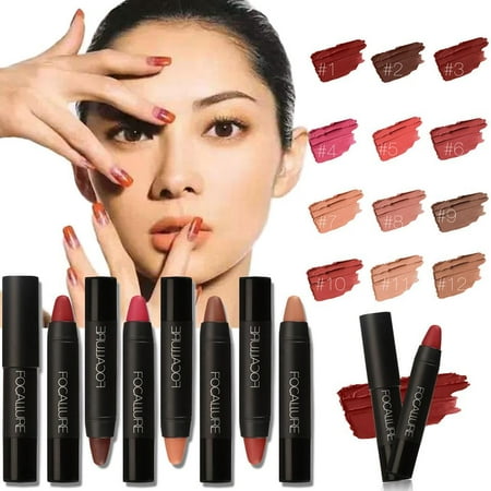 Elecmall Vintage Color Lipstick Waterproof Shimmer Moisturizing Long Lasting Lip Gloss (Best Long Lasting Lip Color)