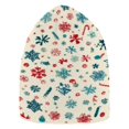 thumbnail image 2 of BZSMCE Winter Beanie Hats Casual Warm Cozy CapWhimsical Holiday Confetti Pattern, 2 of 7