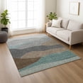 thumbnail image 6 of Addison Rugs Chantille Indoor/Outdoor Transitional Geometric Gray Machine Washable Rectangle Rug, 3' x 5', 6 of 8