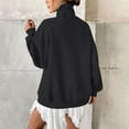 thumbnail image 5 of ClodeEU Womens Oversized Sweatshirts ,Long Sleeve Hoodies,Turtleneck Pullover , Tops Fall Fashion Outfits 2025 Clothes Black,Womens Plus S, 5 of 6