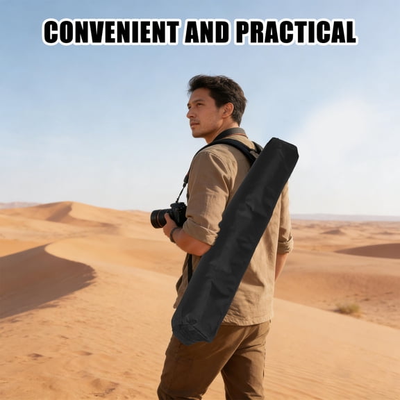 LOLIPPYY Photography Gear Storage Bag Oxford Fabric Camera Tripod Case with Shoulder Strap