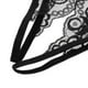thumbnail image 4 of Tanga sexy con entrepierna abierta, bragas de cintura baja con espalda en T, lencería, ropa de dormir Negro, 4 of 9