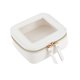 thumbnail image 5 of Bolsa de maquillaje, neceser de viaje, transparente, mini, portátil, multiusos, para adolescentes. blanco, 5 of 9