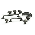 thumbnail image 7 of Schaub And Company 781-NB Mountain 1-3/8" Rustic Lodge Cabin Ridged Mushroom Solid Bronze, 7 of 7