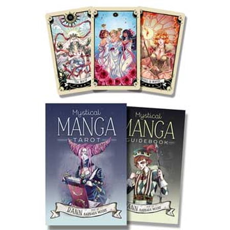 Tarot Cards Mystical Manga Deck Beautiful Style And Spirit Of Japanese Graphic Novels Step Boldly On Road Of Adventure Includes Guidebook Boxed Kit - 