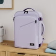 thumbnail image 2 of Mochila de viaje MATEIN Carry on 40L para mujer violeta claro, 2 of 9