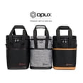 thumbnail image 7 of Premium Deluxe 4 Bottle Wine Bag - Black, 7 of 7