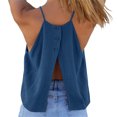 thumbnail image 2 of Sleeveless Solid Color Women Halter Casual Tank Tops Camisole, 2 of 6
