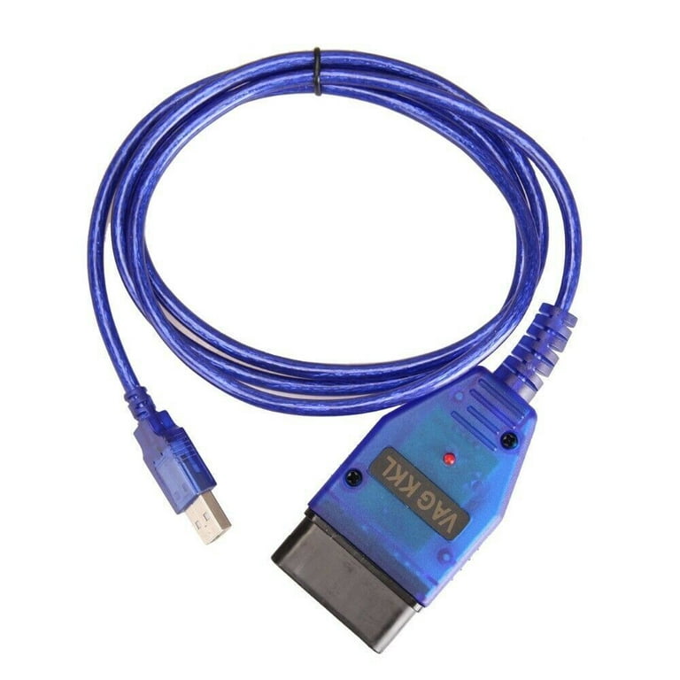 For VAG-COM VCDS Scanner Tool OBD2 KKL CH340 409.1 VW Audi Test Line AUB  Cable 