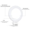 thumbnail image 4 of Methold Anillo de luz LED circular XJ51, lámpara de relleno de fotografía portátil, accesorio de Selfie de Streaming para todos los teléfonos Teléfono y Comunicación, 4 of 6