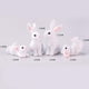 thumbnail image 3 of Figuras de conejitos en miniatura, 8 Uds., figuras de conejos de jardín de hadas, adornos para tartas de Pascua, Mini figuras de conejitos, juguetes de estilos surtidos Fason WRLF-359, 3 of 7