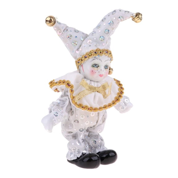 MANNYA Decorative Triangel 8 Inch Porcelain Dolls for Decoration Ornament for Weddings Anniversaries