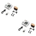 thumbnail image 2 of Sidaley Auriculares inalámbricos compatibles con Bluetooth 5,0, auriculares deportivos 9d, cancelación de ruido estéreo de alta Negro 2piezas, 2 of 6