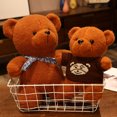 thumbnail image 4 of 6 estilos de oso de peluche con suéter y bufanda, 25/35cm, animales de peluche, muñeca, bebé, niña, amante, regalos de cumpleaños, 4 of 5