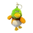 thumbnail image 5 of Kokiya Duck Plush Keychain Duck Stuffed Animal Backpack Pendant, Keyring Charm Lovely Coffee, 5 of 8