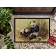 thumbnail image 3 of Carolines Treasures BDBA0111MAT Panda Bears par Daphne Baxter Tapis Intérieur Ou Extérieur - 18 x 27, 3 of 4
