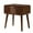 Brown, variant on FOROUTIA Modern Fluted Nightstand with Drawer,Small Night Stand with Storage,Wood Finish Bedside Table for Bedroom,Living Room