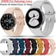 thumbnail image 5 of Correa de reloj inteligente de silicona de 20mm para Samsung Galaxy Watch4 classic 46 42mm/Watch 4 44 40mm pulsera de repuesto, 5 of 5