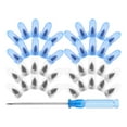 thumbnail image 2 of 1 juego de tapones para reparación de neumáticos, práctico kit de clavos y tornillos para reparación de neumáticos., 2 of 4