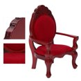 thumbnail image 4 of Sillón en Miniatura de Madera para casa de mu?ecas 1:12, Accesorios de Muebles en Miniatura Silla de Comedor en Miniatura Tallada Vintage de Madera Accesorios para Muebles de casa de mu?ecas Higoodz juguetes de los niños, 4 of 7