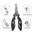thumbnail image 2 of TIELUTT Small Tongs Fishing Tongs Purpose Fishing Line Hook Scissors Tongs Outdoor Fishing Tools Set Hooks with Weights Halibut Rigs for Saltwater Rigs for for, 2 of 4