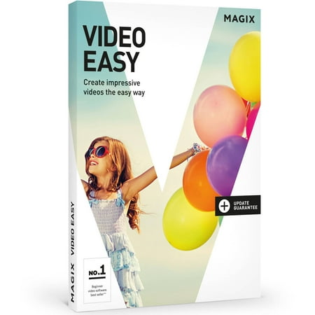 Sound Editing Software - Magix Software ANR004996ESD Magix Video Easy ESD (Digital Code)