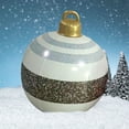 thumbnail image 5 of Chmadoxn Christmas Ball Ornaments Outdoor PVC Inflatable Decorated Ball Giant Xmas Inflatable Ball Christmas Tree Decorations Yard Atmosphere Inflatable Toys for Home Warm Festive Gift, 5 of 6