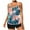Blue-todays clearance deal, variant on Frostluinai Womens Bathing Suits Tankinis Casual Palm Tree Swimsuits Two Piece Adjustable Strap Tankini Tops with Boyshorts Summer Beachwear