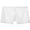 White, variant on jobturf Men's Underwear See Through Mesh Short Leg Boxers Briefs Elastic Waist Casual Underpants Breathable Lightweight Low Rise Trunks M-XXXL
