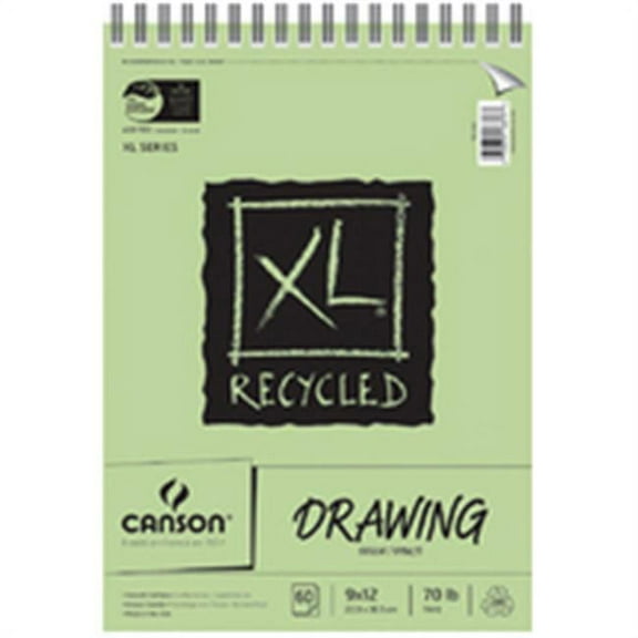 Canson 702-2403 Xl Recycled Drawing Pads- 11 X 14 In.