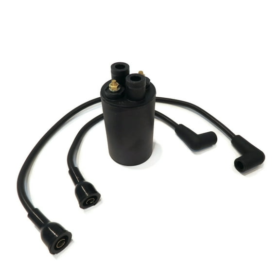 The ROP Shop Ignition Coil with Spark Plug Hoses for Kohler 52 755 48-S, 52-755-48S, 5275548S