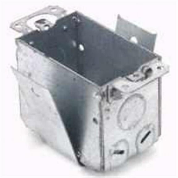 Raco 12.5 cu in Rectangle Steel 1 gang Switch Box Gray