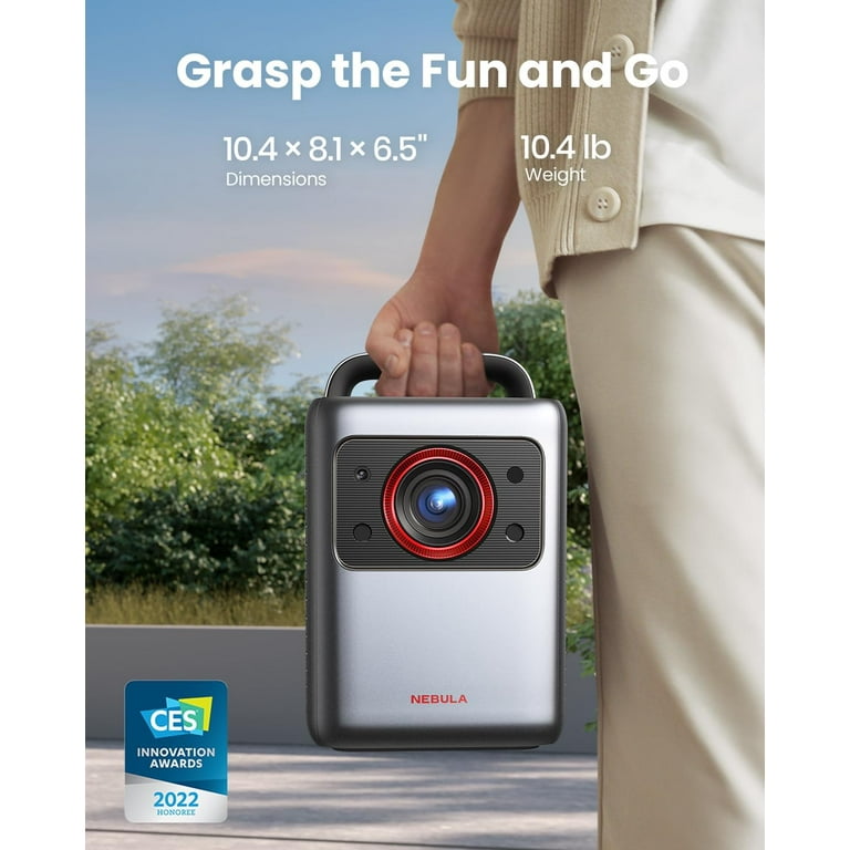 NEBULA Cosmos Laser 4K Projector, 2200 ANSI Lumens, Android TV