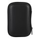 thumbnail image 1 of 1 Uds Mini bolsa de almacenamiento organizador de dispositivos Estuche portátil para auriculares Cable de datos de disco U caliente (negro) 11*7,5*4cm, 1 of 6