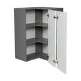 thumbnail image 3 of 24" x 30" Wall Easy Reach-Double Door-Grey, 3 of 5