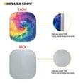 thumbnail image 2 of Jeiento Colorful Tie Dye Car Front Windshield Sun Shade 2 PCS Auto Sun Shades Foldable Automotive Interior Accessories for Sun Protection Auto Sun Heat and UV Rays Blocker, 2 of 6