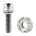 thumbnail image 4 of Perno de cambio delantero de bicicleta, tornillo fijo de cambio de bicicleta profesional con junta para bicicleta de carretera, accesorios de ciclismo Plata, 4 of 8