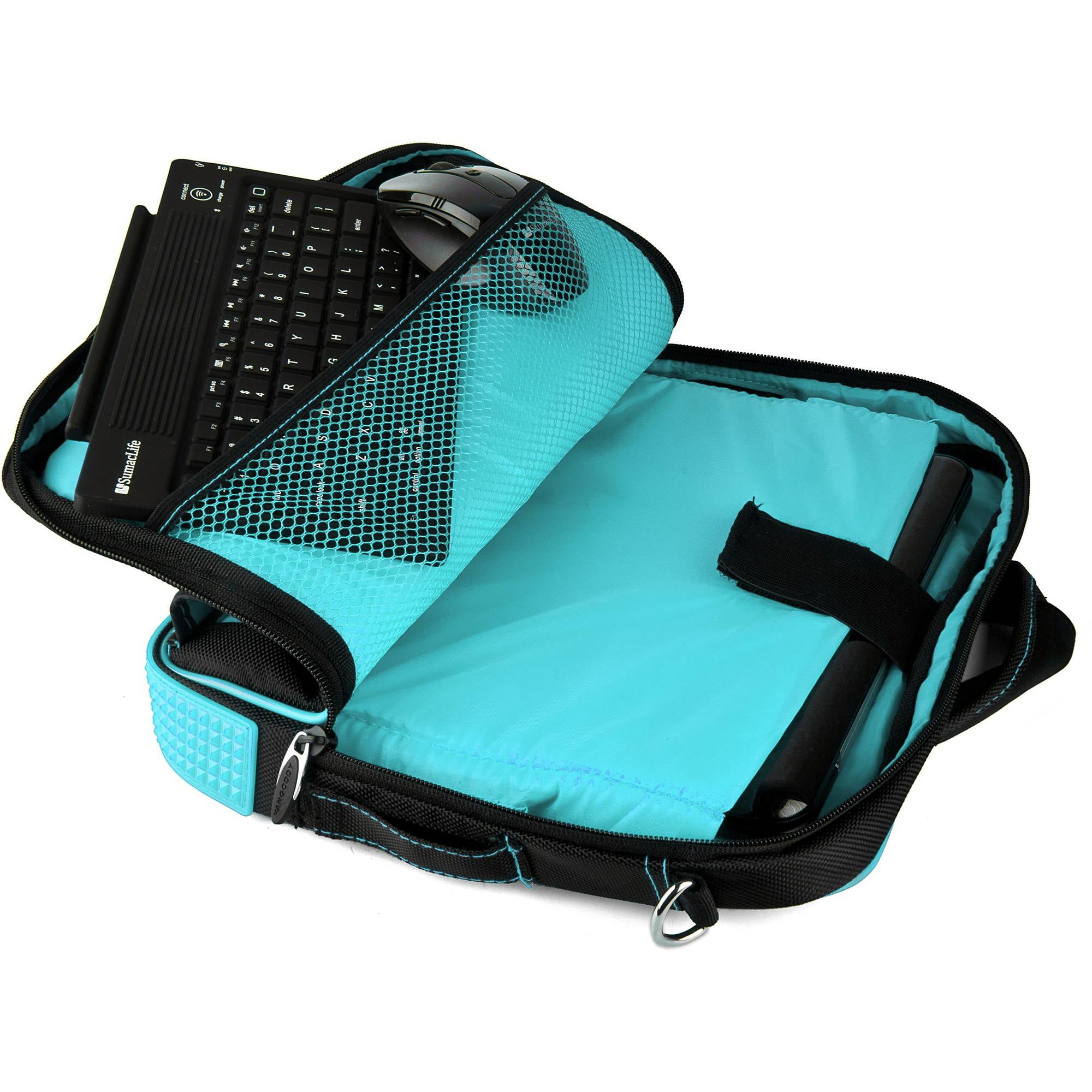 VANGODDY Pindar Travel School Shoulder Case Bag for 10, 11, 11.6 inch Laptops / Netbooks / Tablets [Apple, Acer, Asus, HP Samsung, Toshiba, etc]