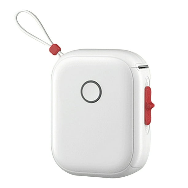 Impresora TéRmica PortáTil Mini Impresora Con Pegatinas Impresora Para Almacenamiento Oficina Hogar