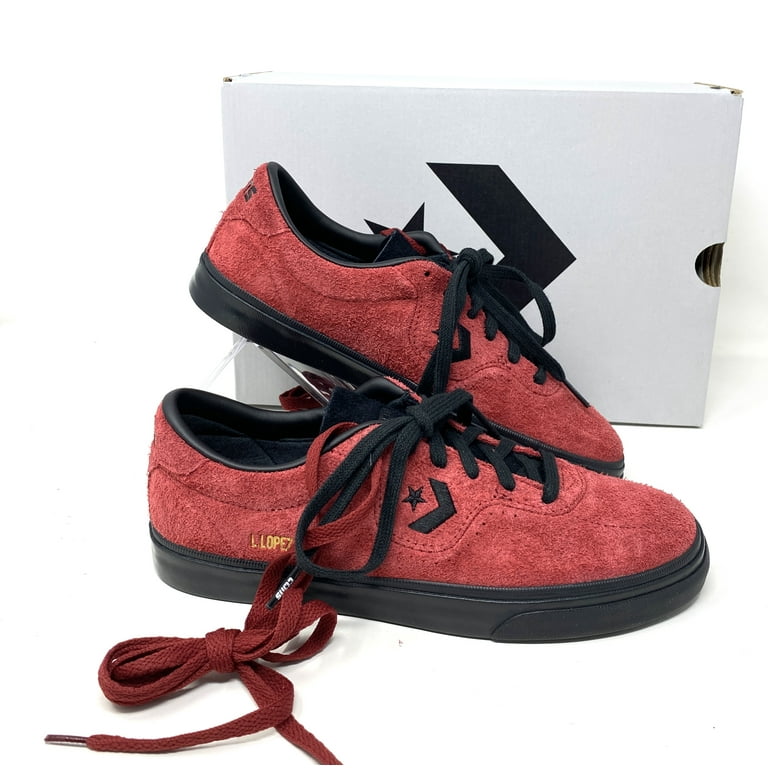 Converse Louie Lopez Pro OX Low Top Red Women Suede Sneakers Shoes Size 170714C