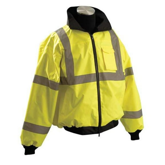 LUX-ETJBJ-Y4X ECONOMY BOMBER JACKET- YELLOW- 4X