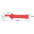 thumbnail image 2 of Cuchillo para cables 1 PCS Cuchillo pelacables, Pelacables, Cuchillo pelacables, con tapa roja Cuchillo para cables de desmontaje con aislamiento eléctrico,, 2 of 5