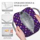 thumbnail image 3 of Fotbe Purple Mardi Gras Bolsa de Almuerzo con Estampado, Lonchera Aislada, Contenedor de Comida Reutilizable Tipo Cooler a Prueba de Fugas, 3 of 6