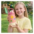 thumbnail image 3 of Termo Termico para Niños Charms Acero Inoxidable 12oz Pines rosa, 3 of 7