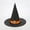 Orange, variant on Halloween Hat Party Hats Witch Supplies 3PCS Halloween Witch