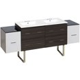 thumbnail image 1 of Imaginations Américaines 74,5 pouces W Vanity Set  Gris, 1 of 1