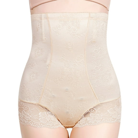 Herrnalise Firm Tummy Compression Bodysuit Shaper with Butt Lifter WomenHigh Waist Pants Shapewear After The Birth of The Lower Abdomen Waist Girdle The Body Shape Yellow