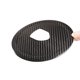 thumbnail image 5 of Cubierta del volante de fibra de carbono negra con logotipo del volante en forma de círculo para 911, 5 of 5